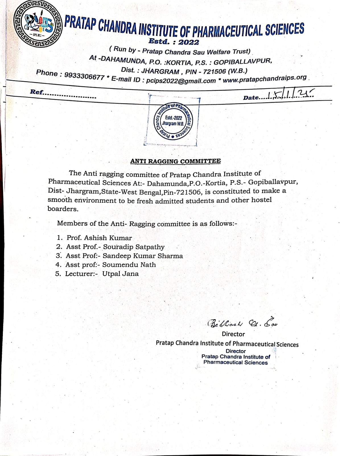 Anti-Ragging Committee